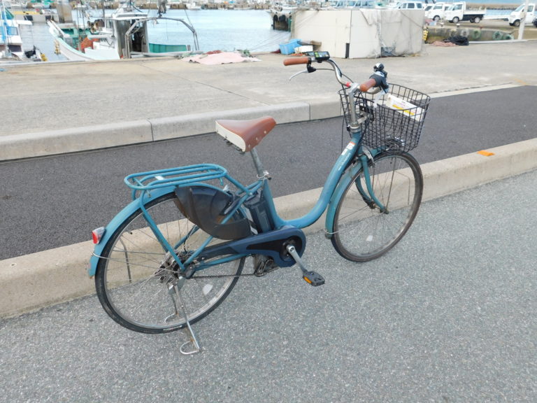 アシスト自転車で電池が切れると